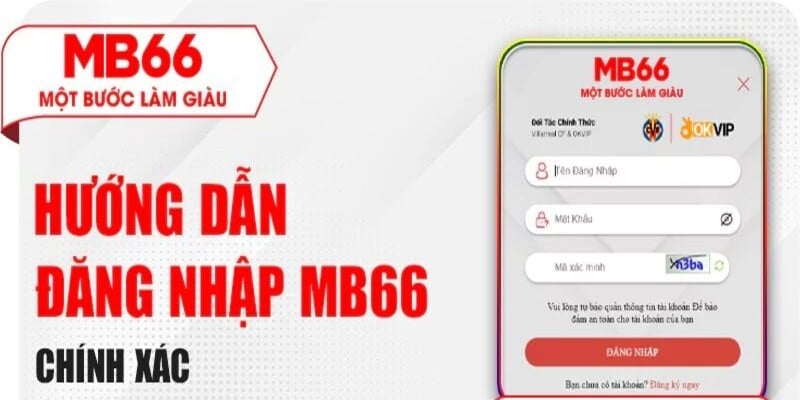 Quy trình đăng nhập cực dễ tại MB66